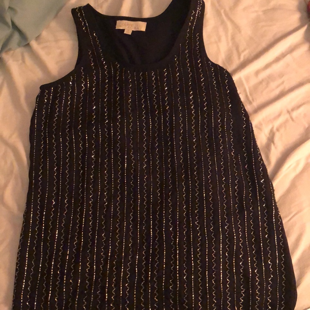 Dressy top with sequins